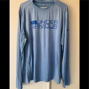 Under armour fishing heat gear long sleeve tee